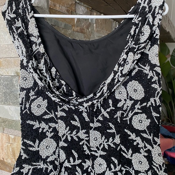 Melanie Lyne sequinned top size 8 - Picture 2 of 6